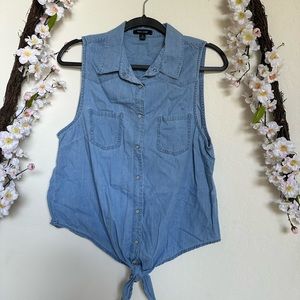 New Look denim top